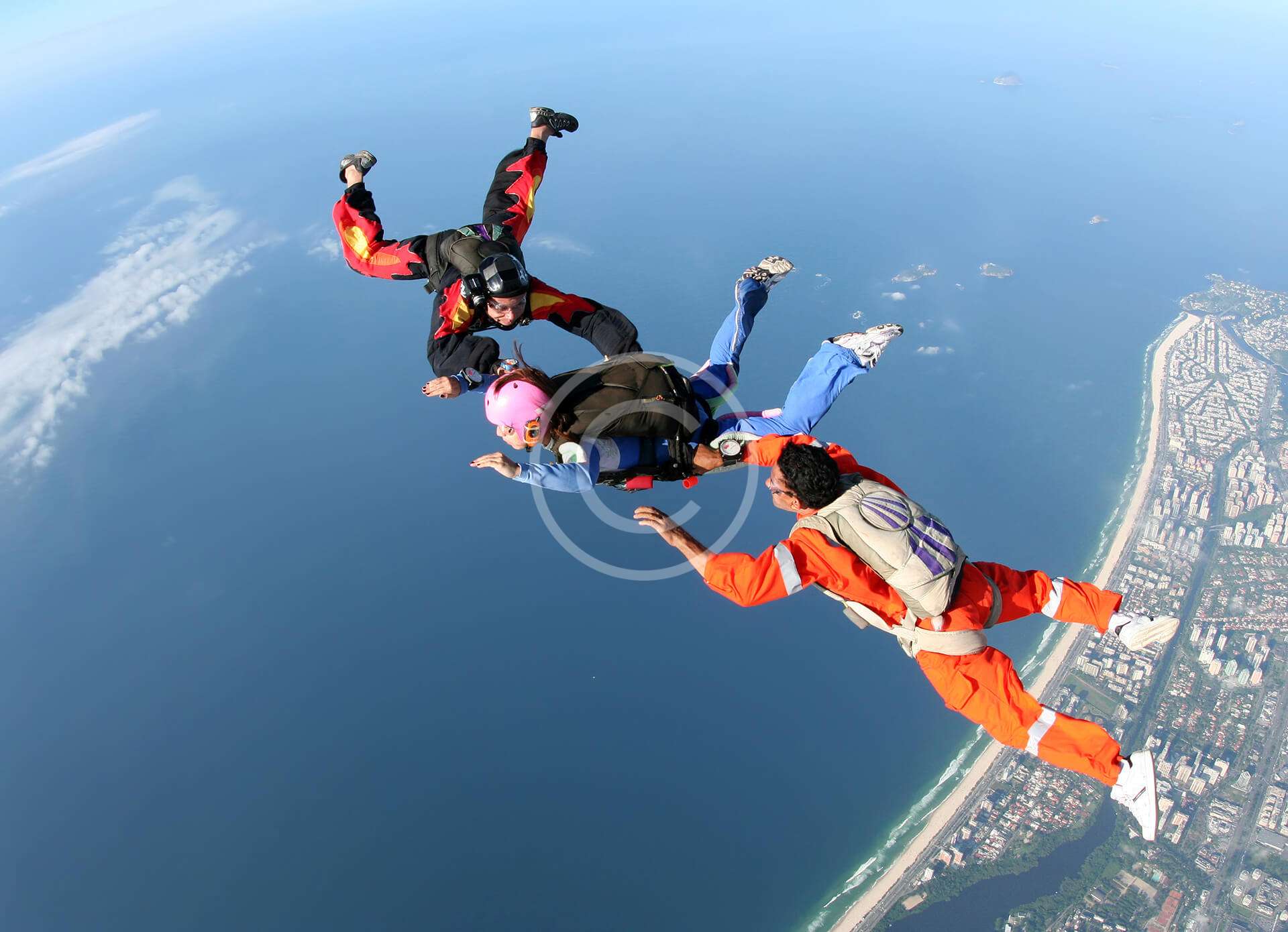 Tandem Skydiving